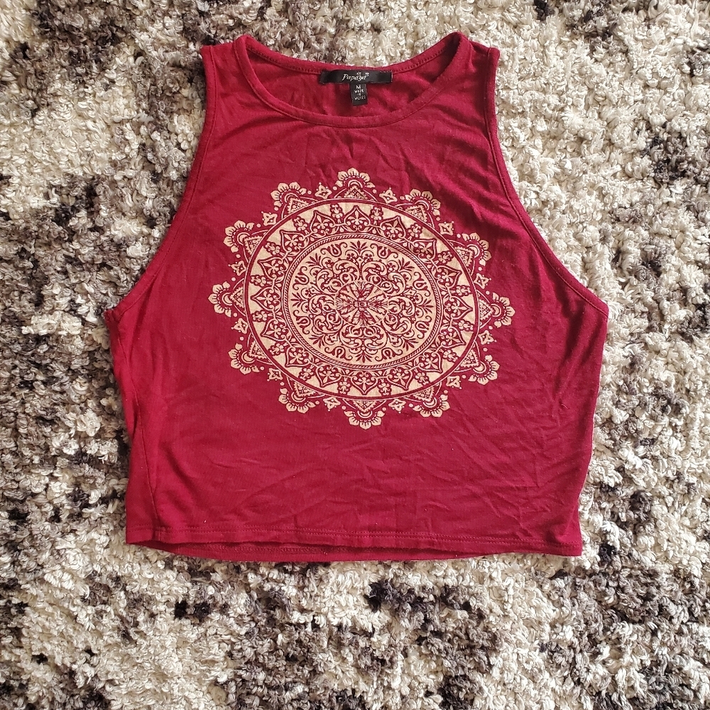Girls Crop Tank Top